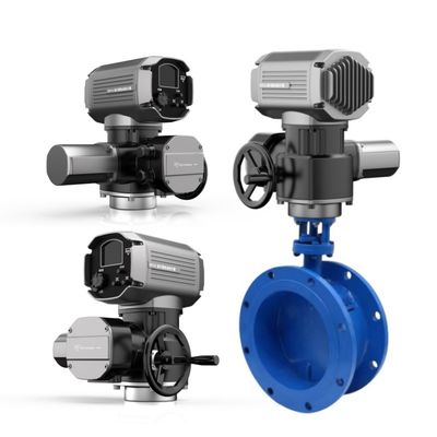 Çin Elektrikli Kelebek Vana Fabrikası Özelleştirilmiş FFC EFX-Q Çeyrek Dönüşlü Elektrikli Vana Aktüatörü Kontrol Vanası Fiyatı