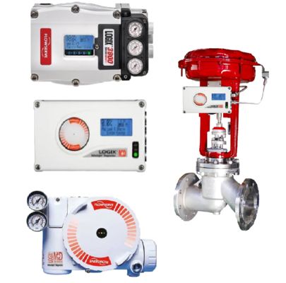 Flowserve 3200MD Pnömatik Kontrol Vanası 5-100 Psi Lineer Aktüatör