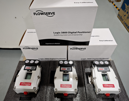 Flowserve 3800 Pnömatik Kontrol Vanası Pozisyonlayıcı IP66 5-100 Psi