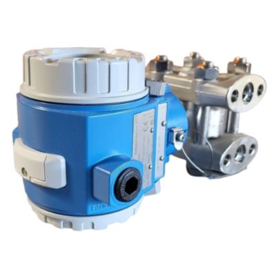 Basınç azaltma ve sıcaklık istasyonu Endress+Hauser Deltabar Proline Prowirl R200 girdap akış ölçerine ve PMD75B basınç vericiye sahip.