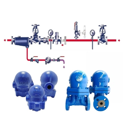 SPIRAX SARCO FT14 FT43 FT44 Küresel Vana Endüstriyel Şamandıralı Buhar Kaptanı Isı Eşanjörü İçin