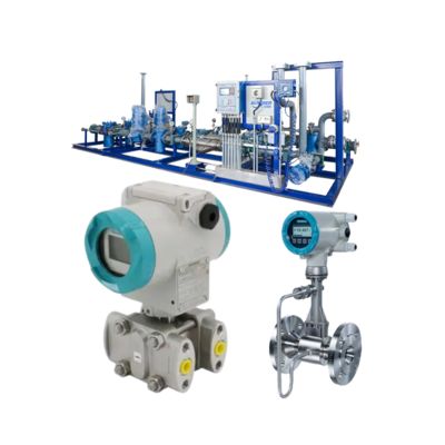 Siemens SITRANS 7MF4433-1DA02-2AB6-Z basınç transmitteri, SITRANS FX330 vorteks debimetresi ve vana anahtarlama cihazı