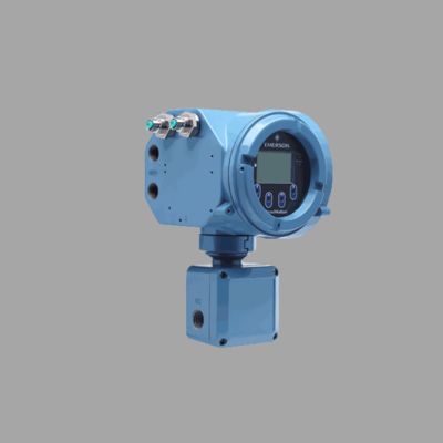 Mikro Motion F100A Coriolis debimetre ve 5700 sahada kurulu verici ile donatılmış doğal gaz vanası kızağı.