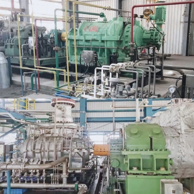 Petrokimya Endüstrisi için Düşük Basınçlı Buhar Basınçlandırma Borusu Buhar Takviyeli Isı Pompası