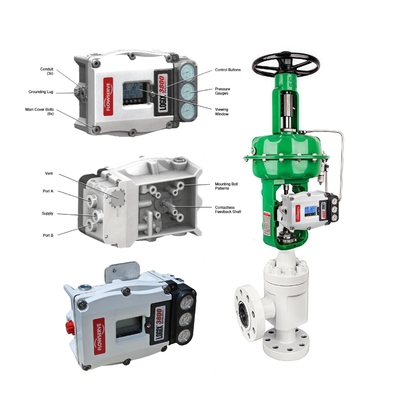 Fabrika özelleştirilmiş kontrol valfleri akış servisi valf konumlandırıcı 3800 3821-28EA-D43L-1130-00 Endüstriyel valf kontrolörü fiyatı