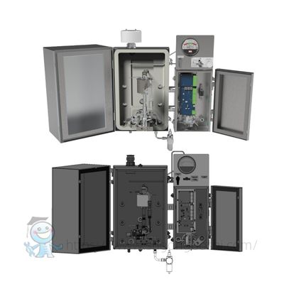 Ametek Hidrokarbon İşleme Gaz Analizörü Thermox WDG-IV UOP Analizörler Düşük Konsantrasyonlu Oksijen Analizörü