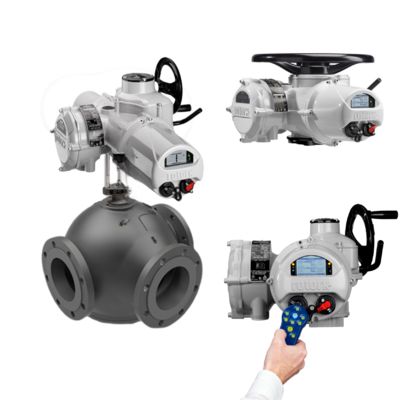 Paslanmaz Çelik Rotork Elektrik Aktif Valflar Elektrik Aktif Valflar Top Valflar Akış Kontrol Valfi