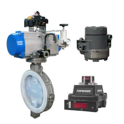 Zorlu Ortamlarda Yüksek Hassasiyetli Kontrol için Fisher 846 I/P Dönüştürücü & TopWorx GO Switch Model 73 / Model 81 Limit Anahtarı ve Fisher DVC6200 Vana Konumlayıcılı Kontrol Vanası