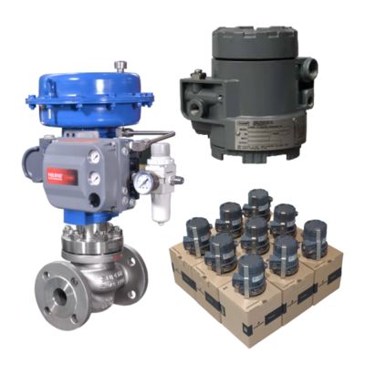 Zorlu Ortamlarda Yüksek Hassasiyetli Kontrol için Fisher 846 I/P Dönüştürücü & TopWorx GO Switch Model 73 / Model 81 Limit Anahtarı ve Fisher DVC6200 Vana Konumlayıcılı Kontrol Vanası