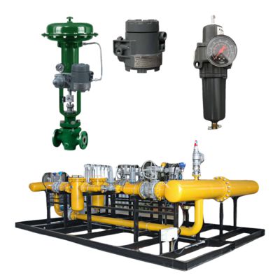 Zorlu Ortamlarda Yüksek Hassasiyetli Kontrol için Fisher 846 I/P Dönüştürücü & TopWorx GO Switch Model 73 / Model 81 Limit Anahtarı ve Fisher DVC6200 Vana Konumlayıcılı Kontrol Vanası