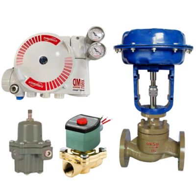 Original new Flowserve valve positioner Logix 3200MD-10-D6-E-04-40-0G-00 Asco solenoid valve Fisher 67C pressure regulator