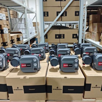 Fisher DVC6200 Pnömatik Vana Kontrol Cihazı Vana Konumlandırıcı Akıllı Konumlandırıcı ve Buerkert Tip 5404 Solenoid Vana