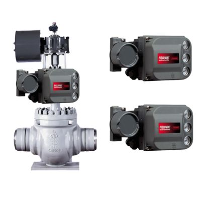 Fisher DVC6200 Pnömatik Vana Kontrol Cihazı Vana Konumlandırıcı Akıllı Konumlandırıcı ve Buerkert Tip 5404 Solenoid Vana