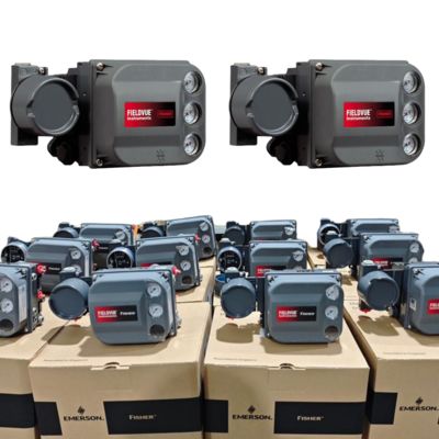 Fisher DVC6200 Pnömatik Vana Kontrol Cihazı Vana Konumlandırıcı Akıllı Konumlandırıcı ve Buerkert Tip 5404 Solenoid Vana