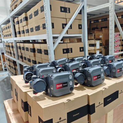 Fisher DVC6200 Pnömatik Vana Kontrol Cihazı Vana Konumlandırıcı Akıllı Konumlandırıcı ve Buerkert Tip 5404 Solenoid Vana