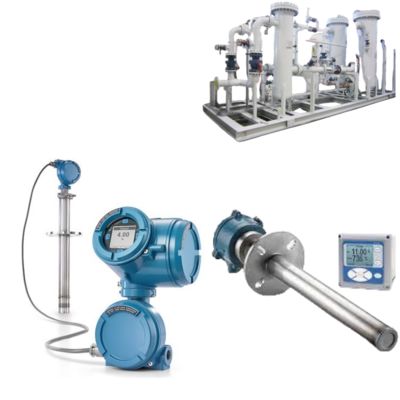 Emerson Rosemount Yerinde Oksijen Analizörü CX1100 CX2100 Baca Gazı Oksijen Ölçüm Çözümü