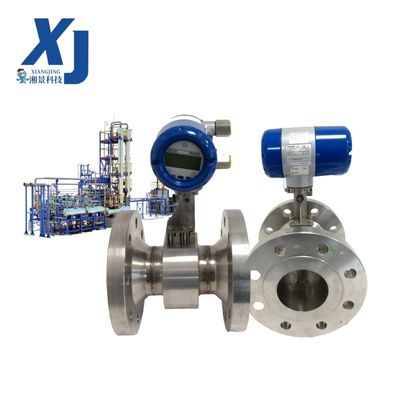 Endüstriyel Akışölçer Gaz Buhar Krohne OPTISWIRL 4070C Kimyasal Enerji Tesisi için Paslanmaz Çelik Döngü Akışölçeri