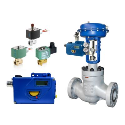 Control Valve Customized Foxboro Srd 991 Valve Positioner Asco 314 Solenoid Valves
