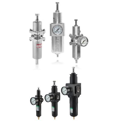 Emerson Asco Paslanmaz Çelik 342A Sıkıştırılmış Hava Filtre Regülatörü Özelleştirilmiş Fisher DVC6200 Vana Kontrol Cihazı