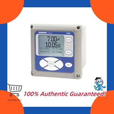 Çift Kanallı Analizör Rosemount 1056 EAC Sertifikası Akıllı Çok Parametreli Sıvı Analizi Dört Telli Verici