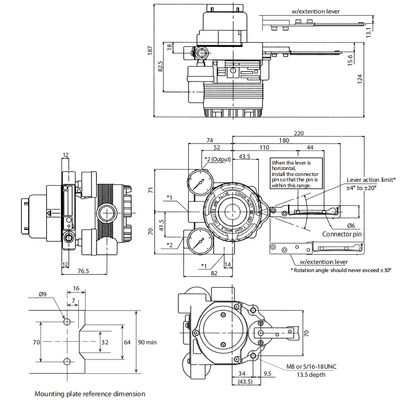 Tedarikçi stokları Azbil Kontrol Valvu AVP300 AVP301 AVP302 AVP307 Diagnostikli Akıllı Dijital Valf Konumlandırıcı
