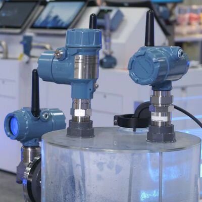 Rosemount 3408 Seviye Göndericisi Bağlantısız Radar Kullanımı kolay