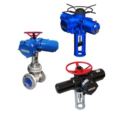 Precise On/Off and Modulating Control Peckwomy Electric Valve Actuator Ball Gate Globe Valve Actuator