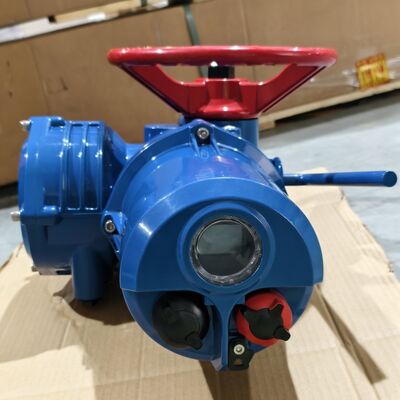 Compact Multi-turn Electric Valve Actuator Peckwomy Smart Electric Valve Actuator Industrial Automation 