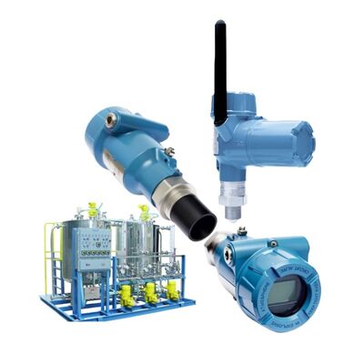 Güvenilir Rosemount 3408 İletişimsiz Radar Seviye Göndericisi Kablosuz Sıvı Seviye Sensörü Ölçüm Fiyatı