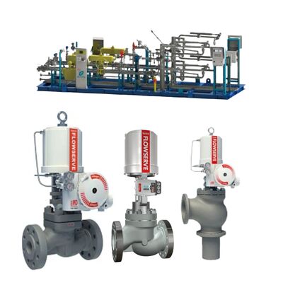 Flowserve Mark One Kontrol Vanaları Logix 3800 3200 520 420 Dijital Pozisyoner ile