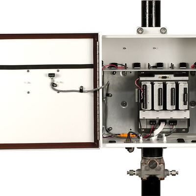 Petrol ve gaz uygulamaları için kompakt hassas izleme akış yöneticisi Emerson FloBoss 107 Çoklu Çalışma Akış Bilgisayarı