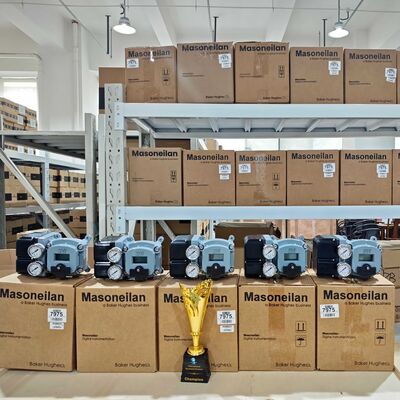 Süreç Kontrolü Masoneilan Petrol ve Gaz Kimyasal Tesisi için Pnömatik Valf Yerleştiricisi SVI2 SVI3 SVI1000 Dijital Valf Kontrolörü