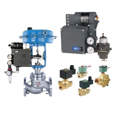 İyi Fiyat Asco Solenoid Valf ve Tek Eylemli Pnömatik Valf Pozisyoner Fisher 3582 3582i Kontrol Valf OEM Tedarikçisi Çin