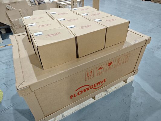 Pnömatik Kontrol Valf ve Endüstriyel Dijital Konumlandırıcılar Flowserve Logix 520MD Endüstriyel Kontrol Valf Kontrolörü ve Fish-er Düzenleyicisi 67