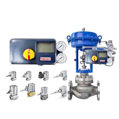 Endüstriyel Valve Positioner Valworx Elektropneumatik Kimyasal Süreç Valve Positioners SMC Solenoid Valve ile