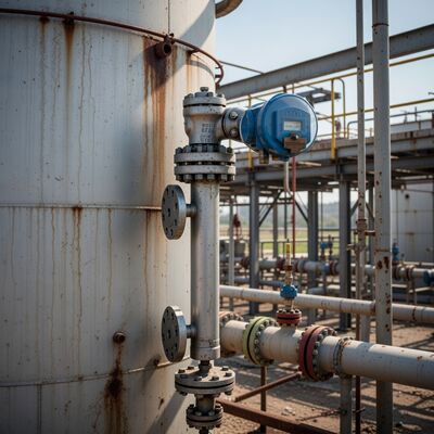 Yüksek basınçlı yağ damlası gaz uygulamaları için dijital seviye iletici Masoneilan 12420-51 Kontrol valfi