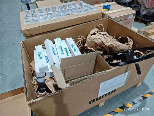 AUMA Elektrikli Doğrusal Aktifler Valf Aktifleri SA ve LE Çin Yüksek Sıcaklık Kontrol Valfi için AC AM Auma Kontrolleriyle
