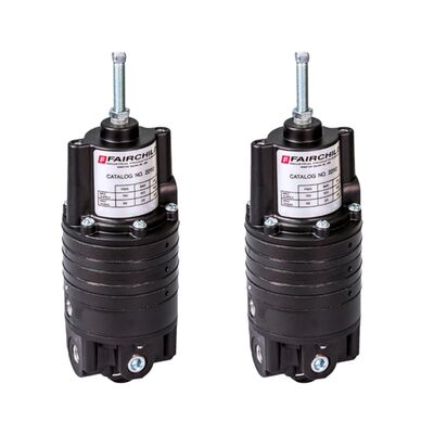 Masoneilan SVI1000G/IM manyetik geri bildirim fonksiyonu ile akıllı valf konumlandırıcı, Rotork Fairchild M22 pnevmatik rölesi ile eşleştirilmiştir