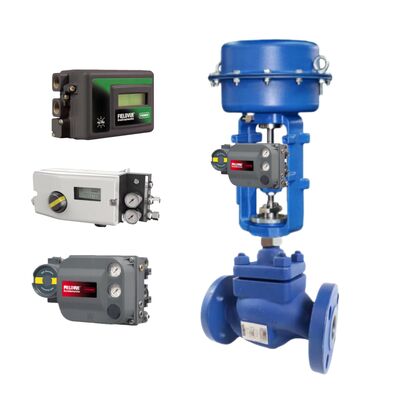 Petrol ve Gaz Endüstrisi Pnömatik Valf Konumlandırıcı Fisher DVC2000 DVC6200 3661 ve Spirax Sarco Control KE73 ve Valf Konumlandırıcı