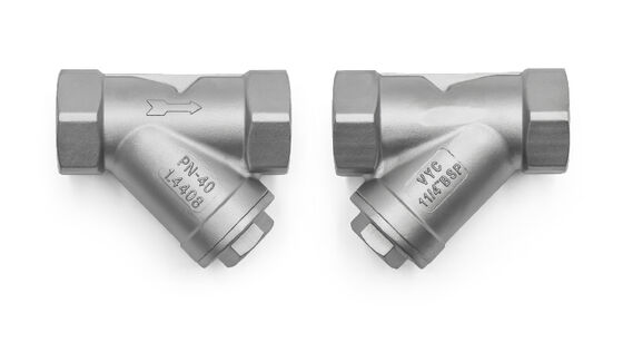 Endüstriyel boru hatları VYC Disk Piston Kontrol Valfı 1/4 Bakır 304 316 Su Buharı Gazı için Dönmez Valf