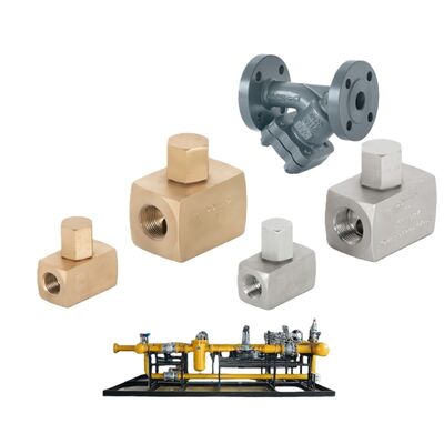 Endüstriyel boru hatları VYC Disk Piston Kontrol Valfı 1/4 Bakır 304 316 Su Buharı Gazı için Dönmez Valf