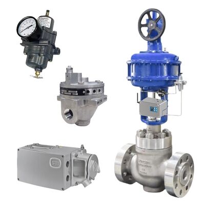 FasTrak FT D00ASSA Patlama Korumalı Yüksek Akışlı Valf Pozisyoneri Kimyasal Rafineri Tesisi Kontrolü İçin