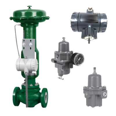 Kesin Fisher 4211 4210 67C Serisi Hava Filtresi Düzenleyicisi ile Elektronik Konum Göndericisi