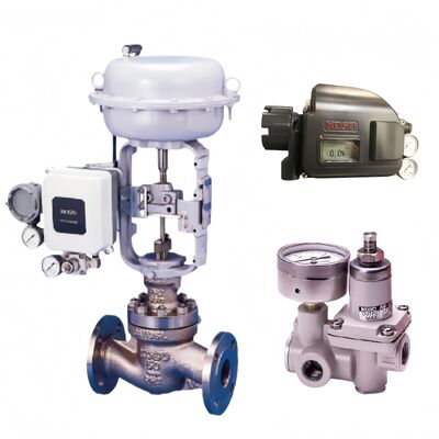 KOSO 501G 550G Kafes Yönlendirilmiş Kontrol Valfleri Elektrik Santrali Petrokimya Rafineri için Küre Valfi