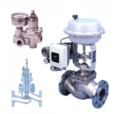 KOSO 501T 551T 520T 511T Top Guided Single Seat Globe Valves for Oil Gas Fluid Regulation