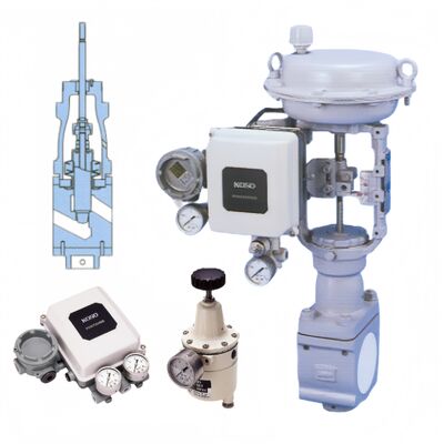 KOSO 500R Asit Dayanıklı Küre Valf Termal Elektrik Santrali Petrokimya Asit Orta Akış Kontrolü