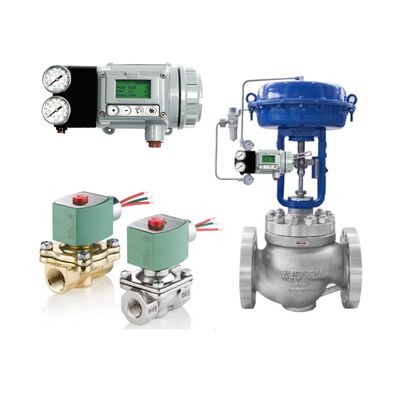 ASCO Solenoid Spool Valves ve Masoneilan SVI3 Akıllı Dijital Valf Denetleyicisi Valf Konumlandırıcısı