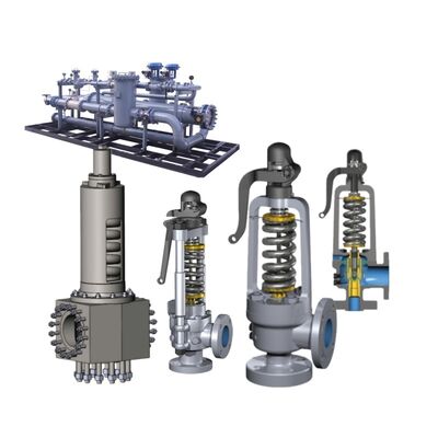 Yüksek Sıcaklık Buharı İçin API 526 Standardına Uygun Konsolide Maxiflow Yaylı Emniyet Vanası