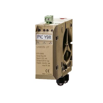 SAMSON IP Dönüştürücü 6111 6116 6126 Rafinerlik için Metalürji Kağıt Üretimi Su Arıtma Endüstrisi