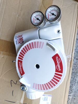 Çin Kontrol Vanası Flowserve Logix 3200 Serisi 3200MD-28-D6-E-04-40-0G-00 Valf Konumlandırıcı Asco 342A SST Hava Regülatörü ile